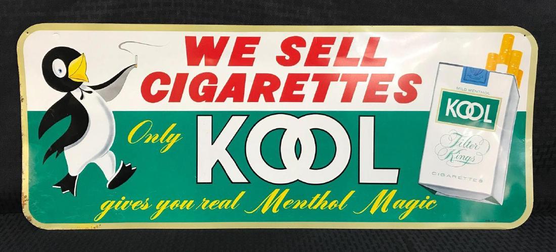 Kool Cigarettes Penguin SST Sign (1 of 3)