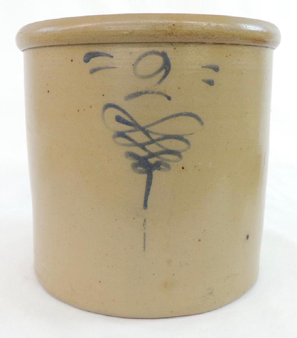 2 Gallon Red Wing    Drop Eight Salt Grlaze Crock (1 of 3)