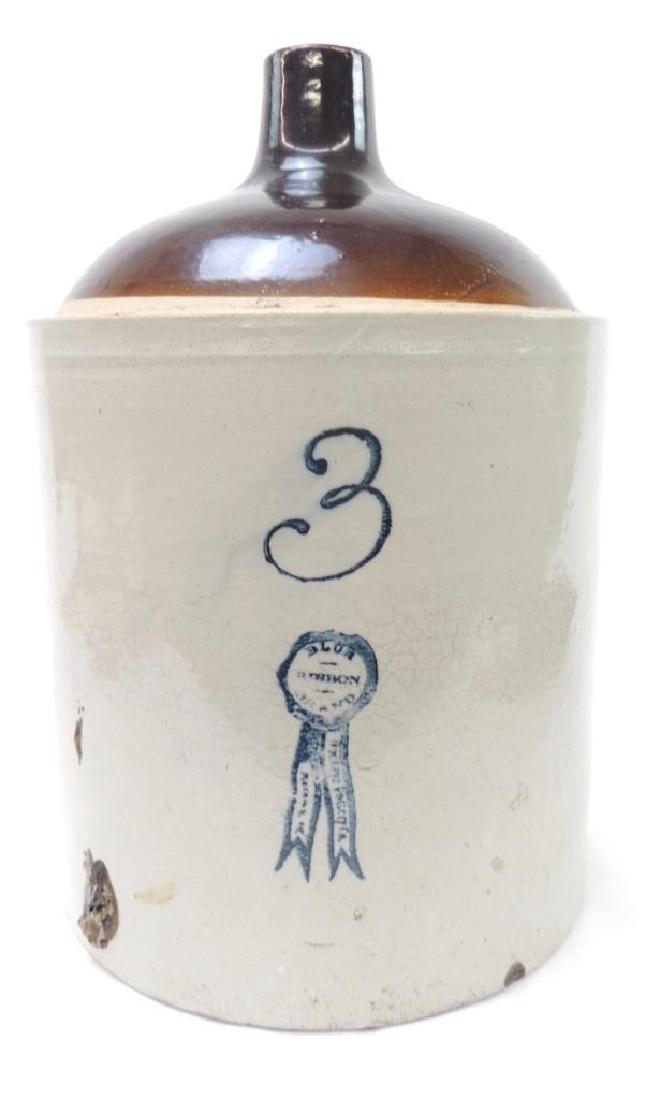 3 Gallonlon Buckeye Pottery Crock Jug (1 of 7)