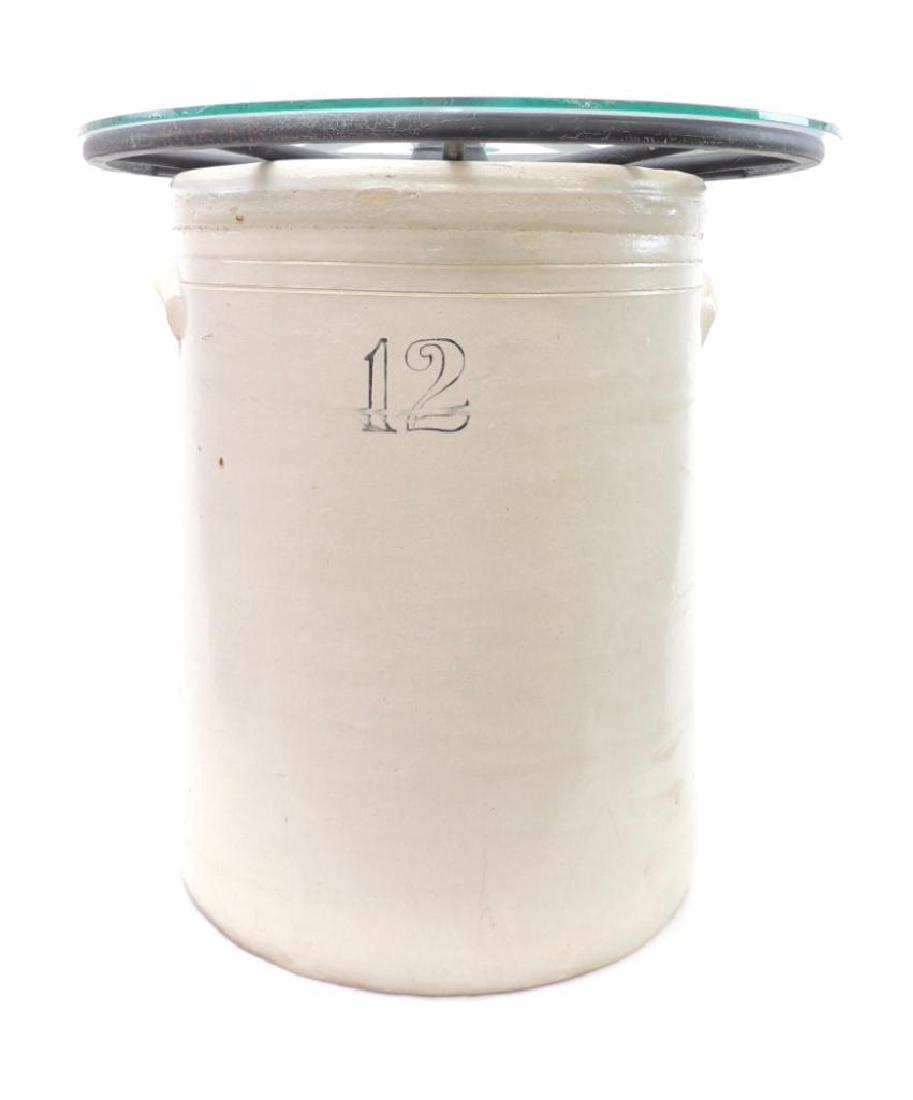 12 Gallon Crock End Table (1 of 8)