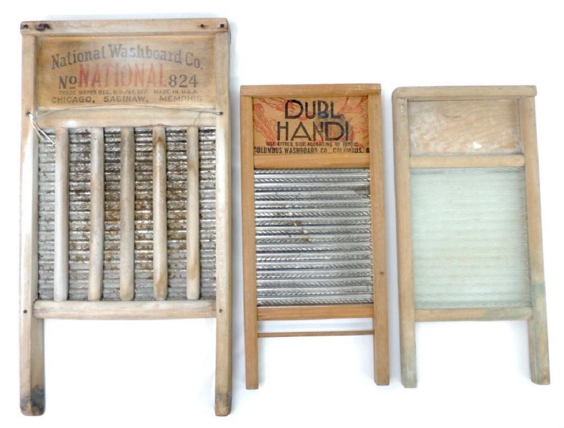 Group of 3 Washboards, One is Glass (1 of 1)