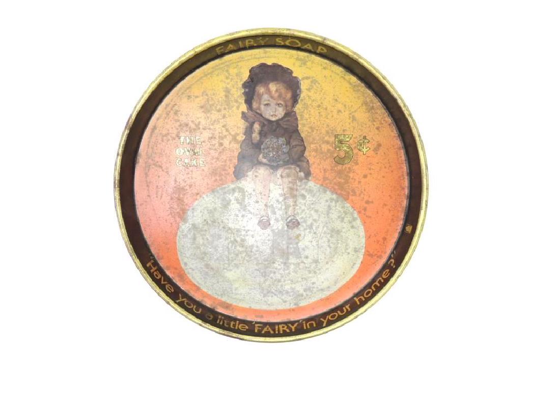 Antique Fairy Soap Vintage Advertising Serving Tray (1 of 4)
