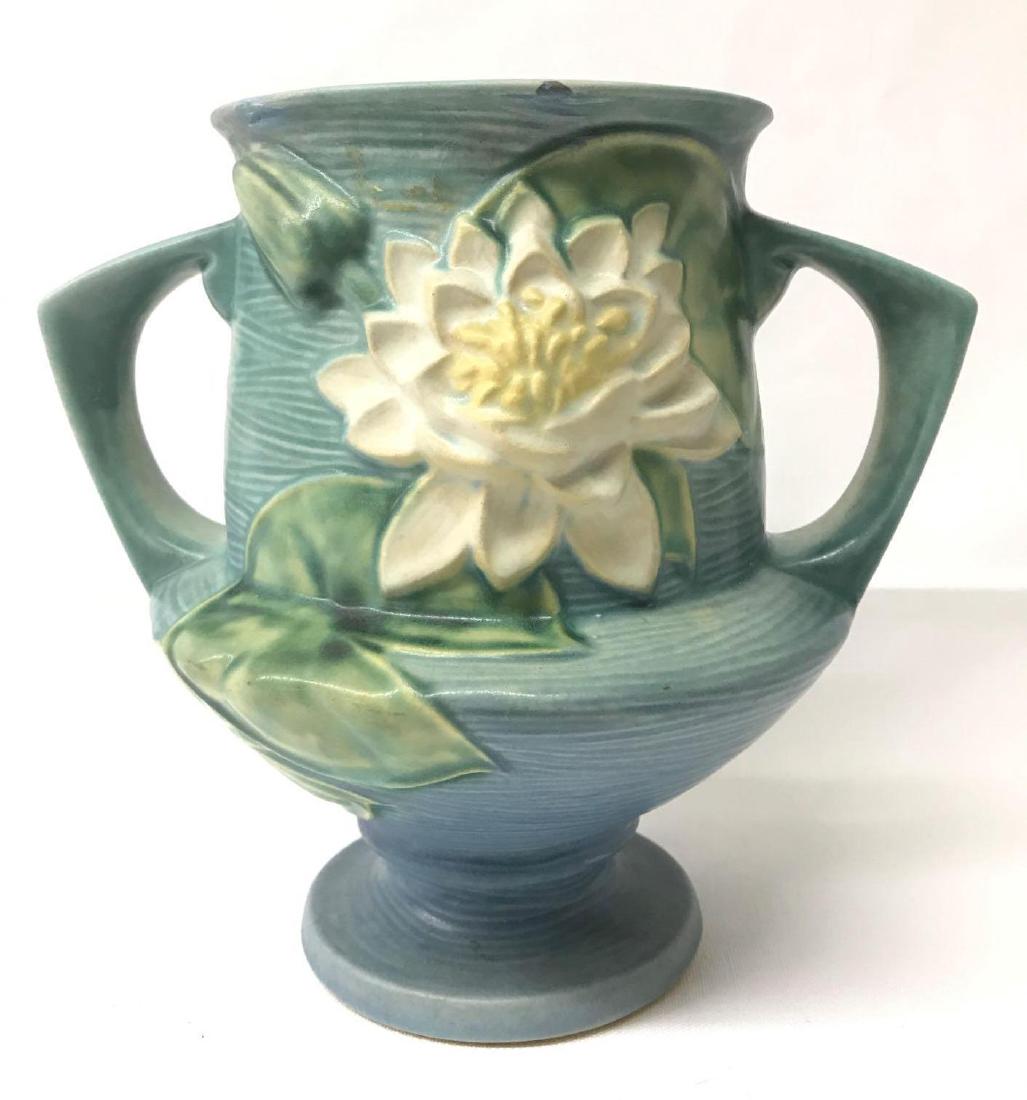 Vintage Roseville 175-8" pattern wide mouth vase (1 of 3)