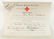 WW1 1918 American Red Cross Official Uniform Permit