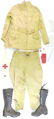 WW1 ID'd U.S. Army Medical Corp Uniform with Boots and