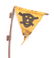 WW1 Skull and Crossbones Mine Field Flag - 2