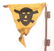 WW1 Skull and Crossbones Mine Field Flag - 4