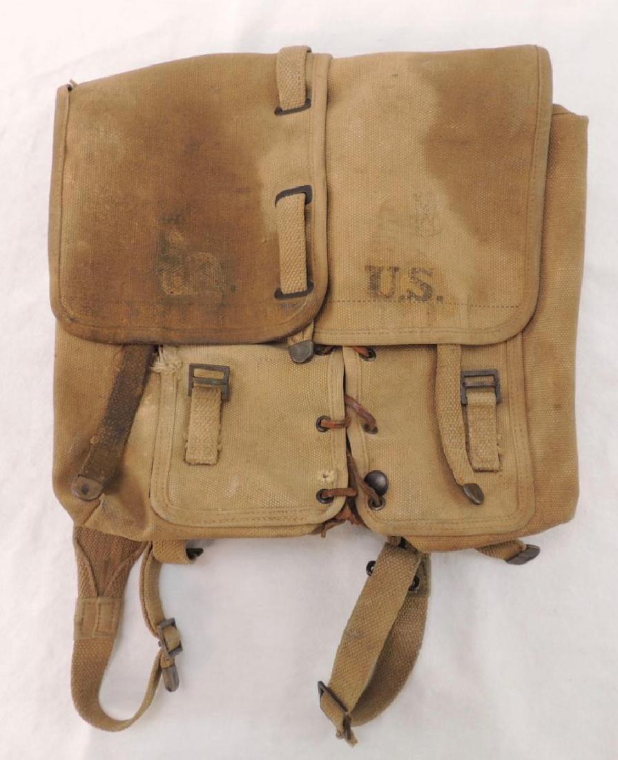 WW1 U.S. Army Backpack: R.I.A. 1917