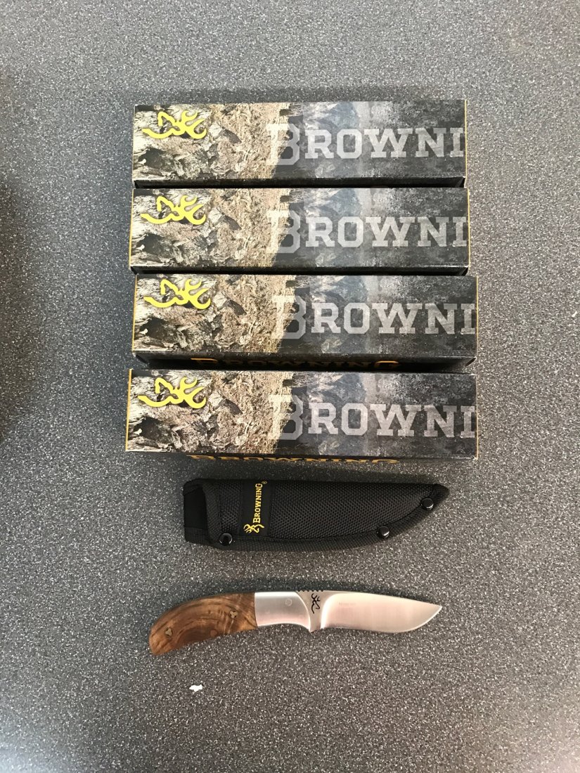 Group up for browning model 644 fixed knives: All one money