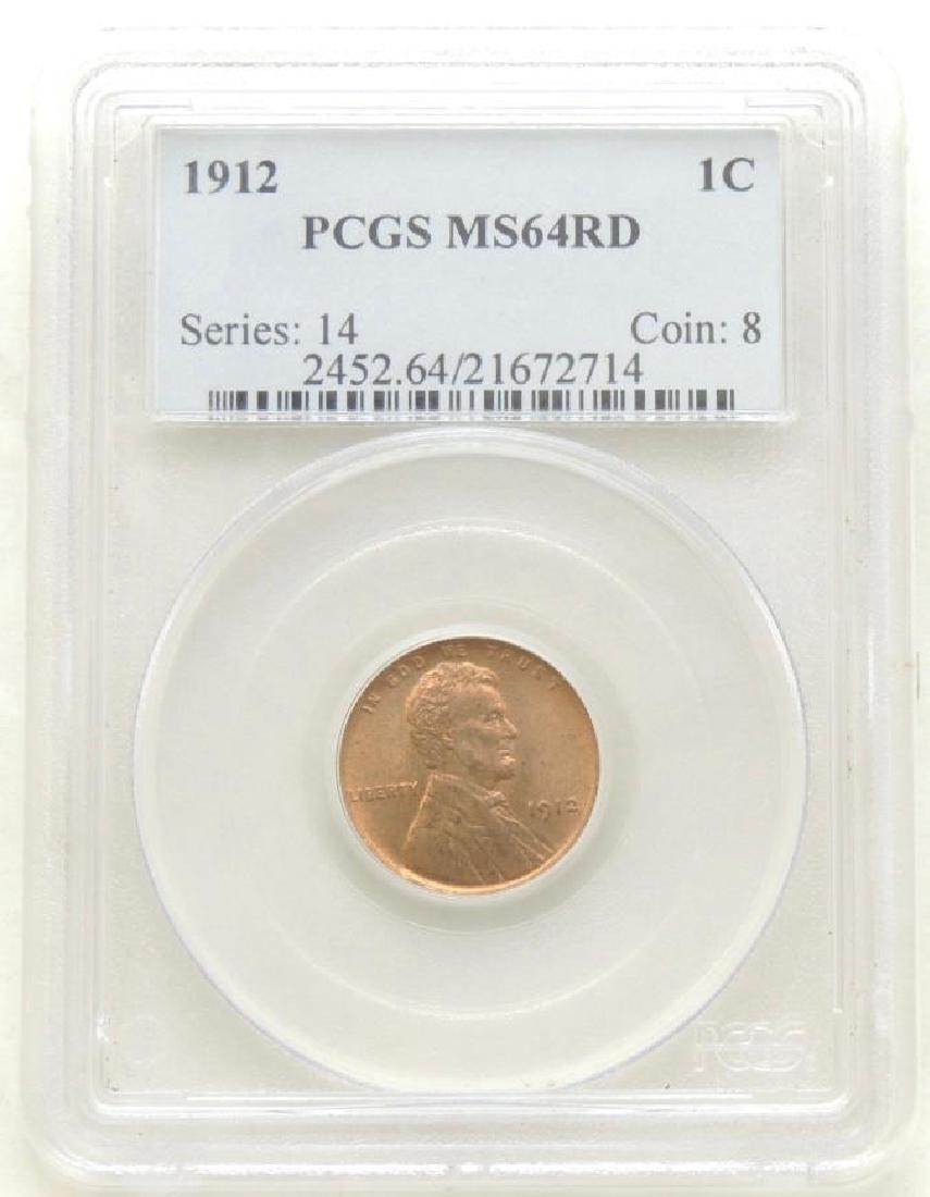 1912 Lincoln Cent MS64 RD (1 of 2)