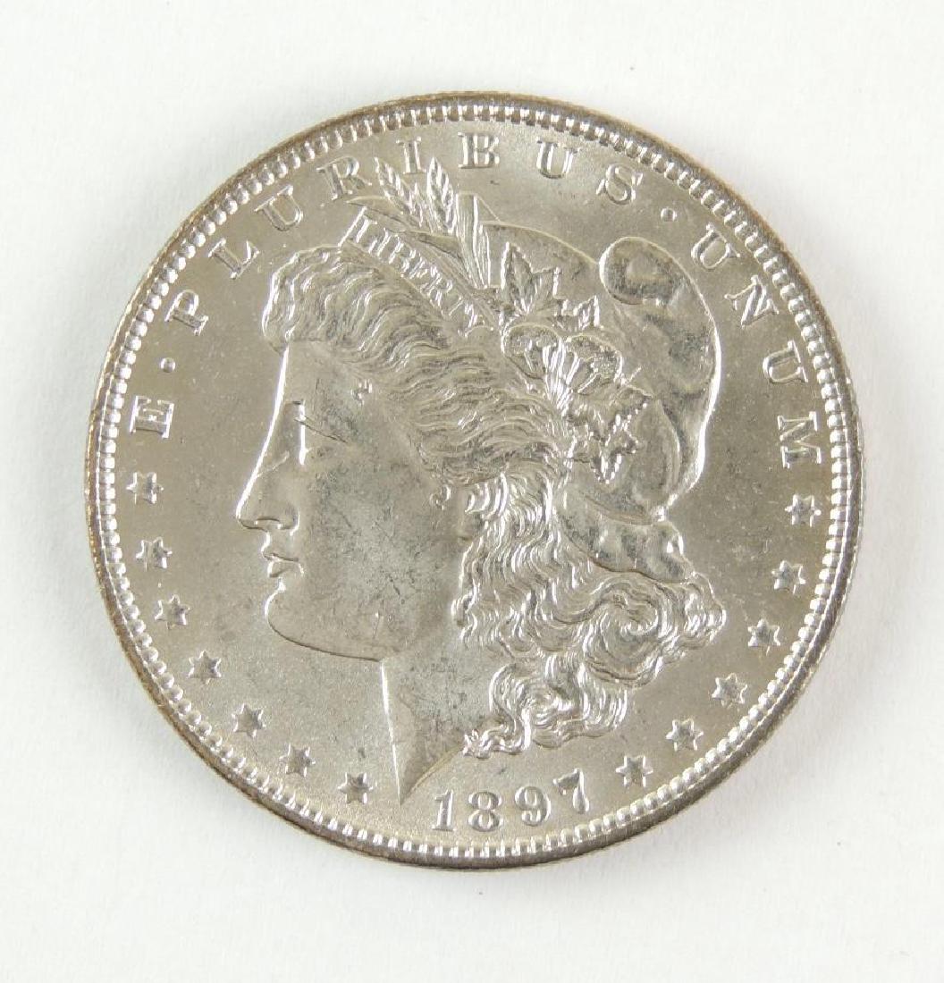 1897-P Morgan Silver Dollar (1 of 2)