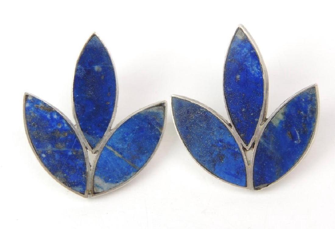Sterling Silver Lapis Earrings (1 of 2)