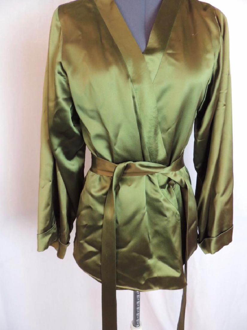 1980s YSL Saint Laurent Green Jacket (1 of 6)