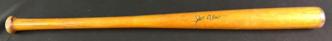 Hank Aaron signed miniature baseball bat (1 of 2)