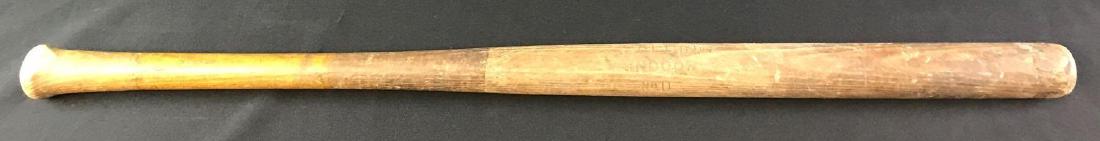 Vintage Spalding indoor number zero baseball bat (1 of 2)