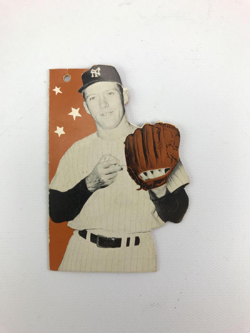 1961/62 Mickey Mantle Rawlings glove tag (1 of 3)