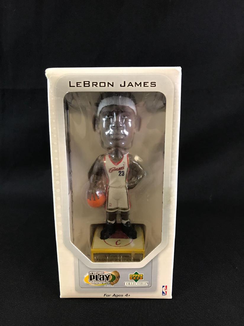 Upperdeck LeBron James 2003 draft pick bobble head (1 of 1)