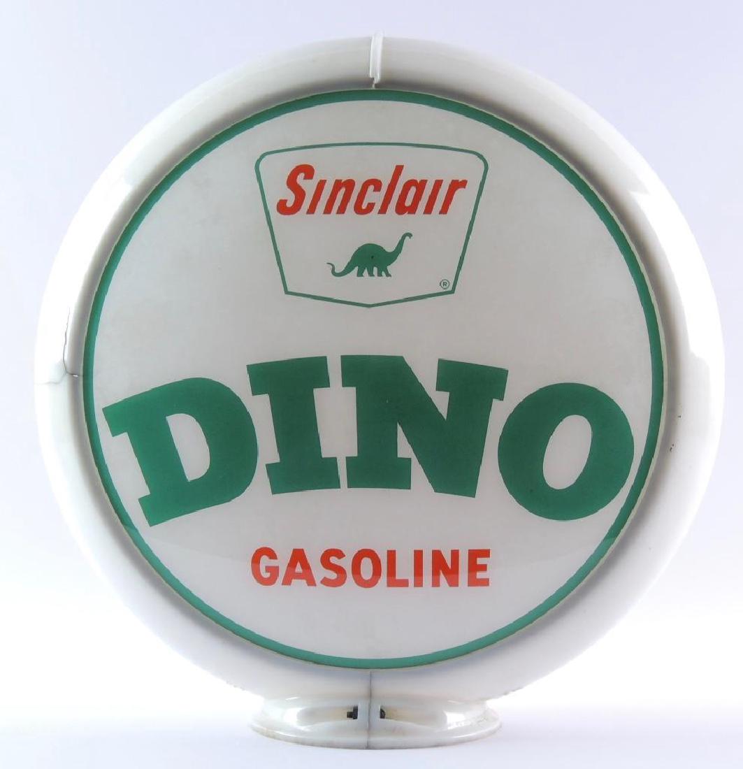 Sinclair "Dino Supreme" Gas Pump Glass Globe (1 of 4)