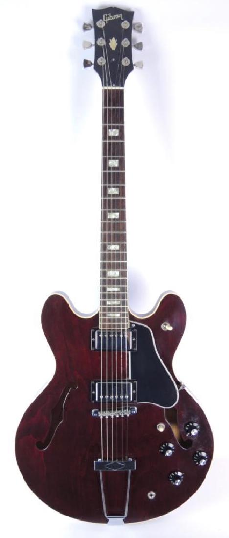 Vintage Gibson ES-335TD Hollow body Electric Guitar (1 of 9)