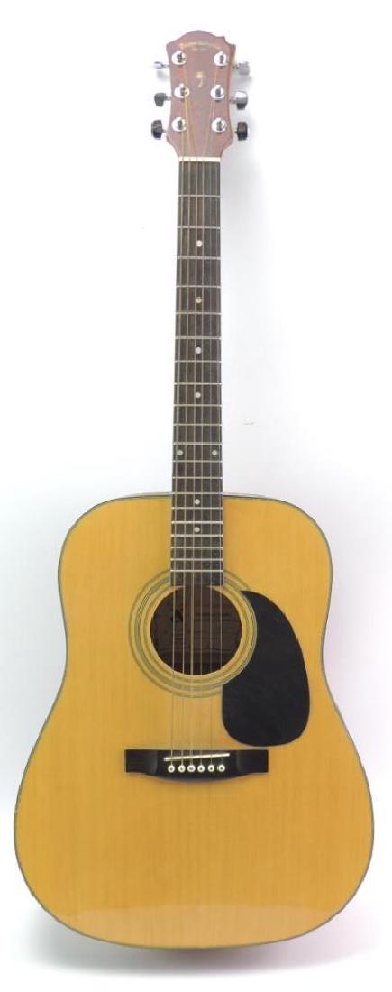 Palmer Guitar Co. Model 696 Natural Acoustic Guitar: Featuring Case