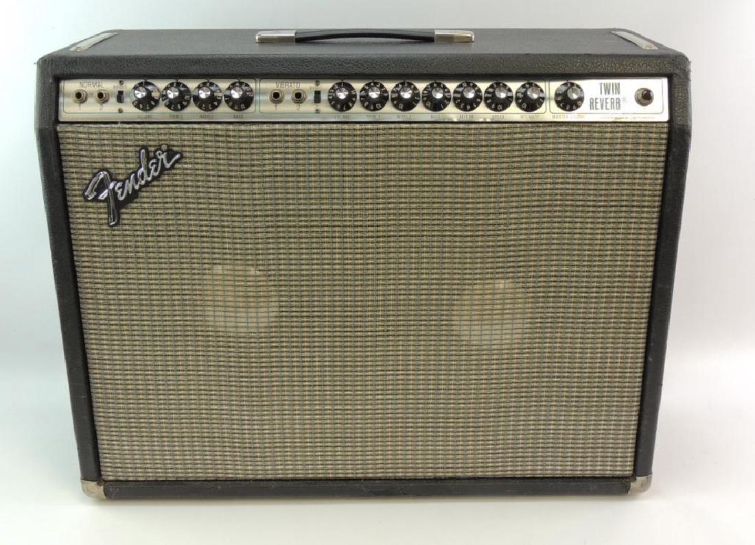 Vintage Fender Twin Reverb Amplifier with JBL Speakers (1 of 10)