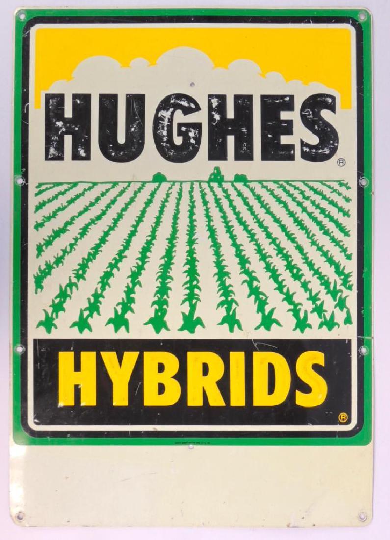 Hughes Hybrid Advertising Metal Sign (1 of 1)