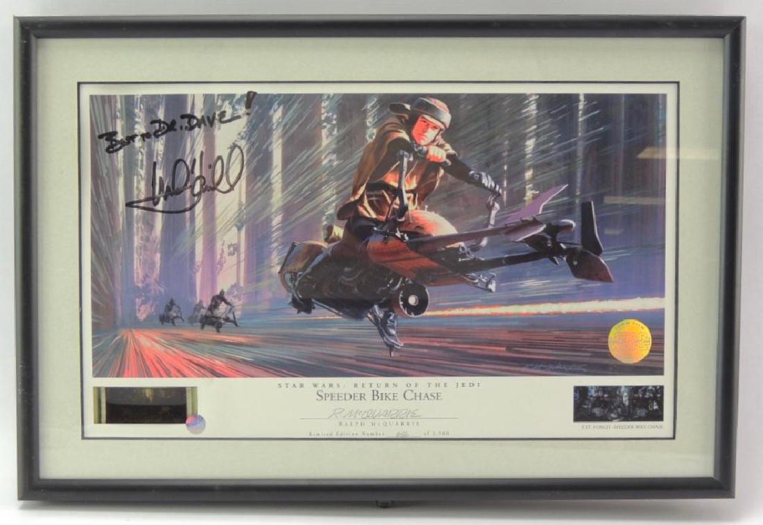 Signed Mark Hamill Speeder Bike Chase Limited Edition (1 of 2)