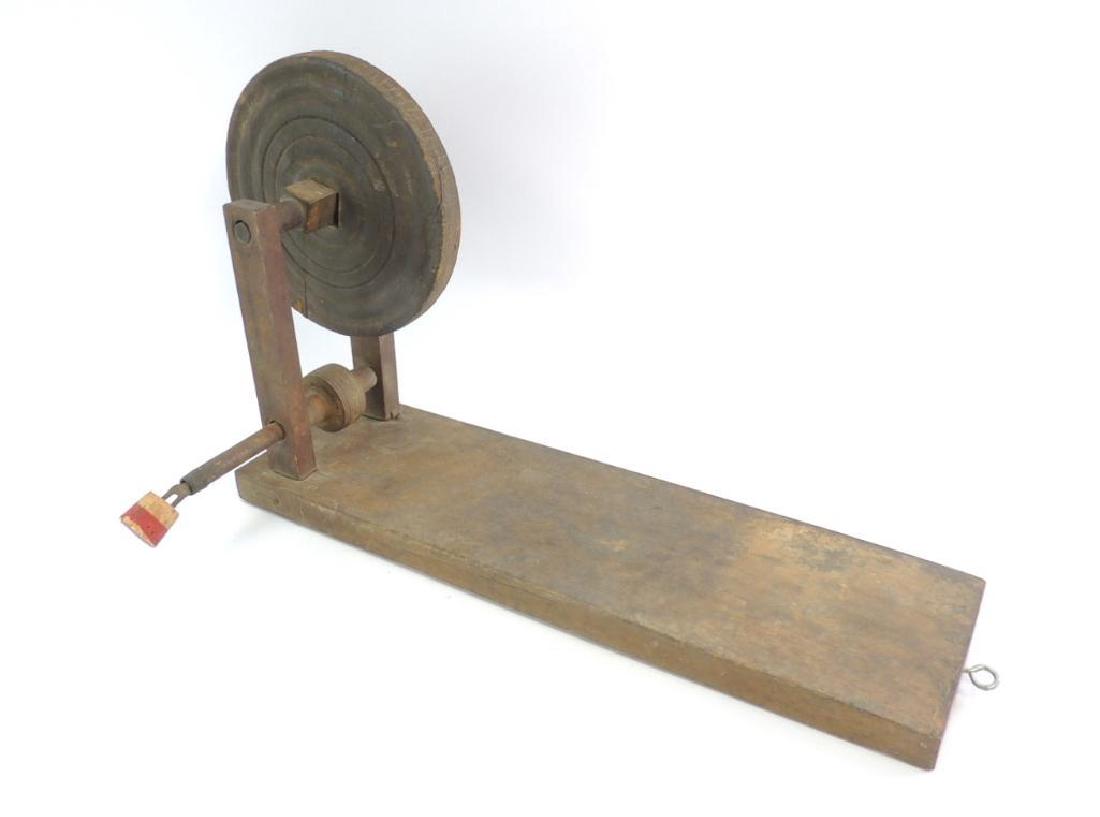 Antique Primitive Wooden Apple Parer (1 of 2)