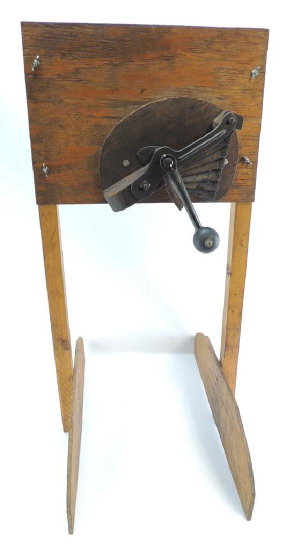 Antique Fruit and Vegetable Chopper with Primitive Wood (1 of 3)