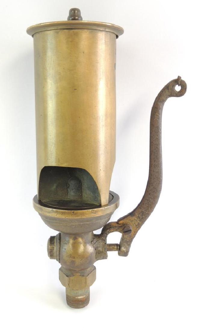 Antique Lonergan 3 Valve Brass Steam Whistle (1 of 5)