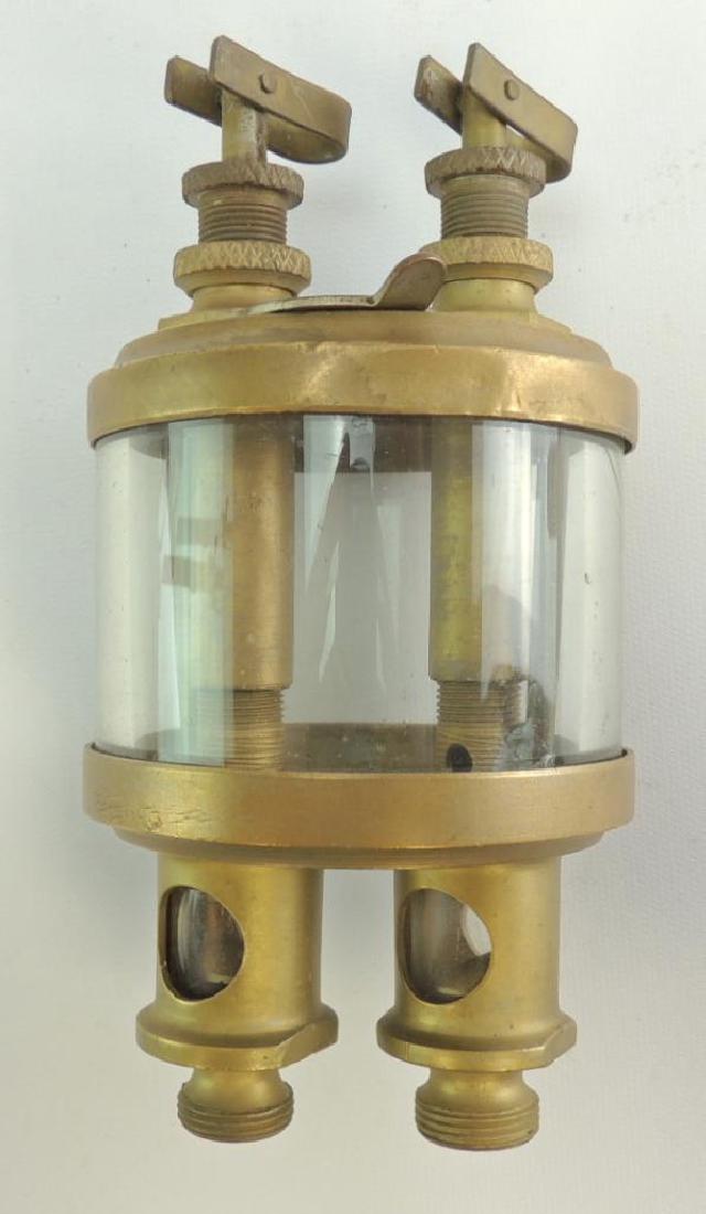 Antique W.H. Wilkinson Double Percolator Engine Oiler (1 of 6)