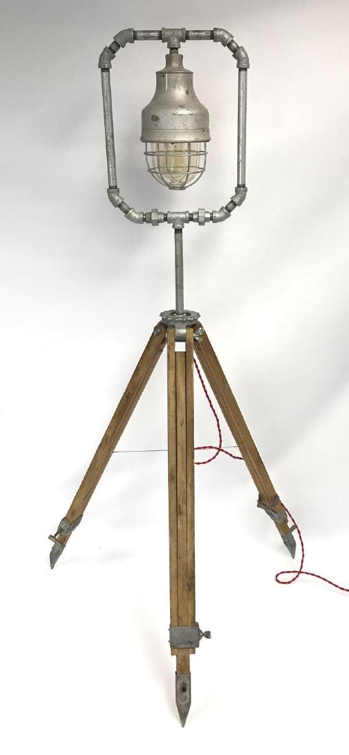 Primitive Handmade Work Light with Explosion Proof (1 of 4)