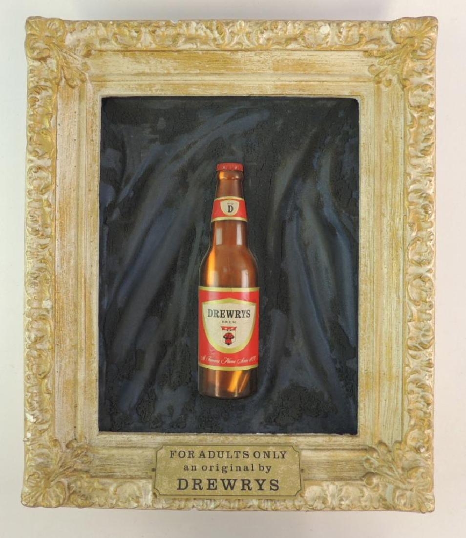 Vintage Drewrys Beer Advertising Foam Sign (1 of 1)