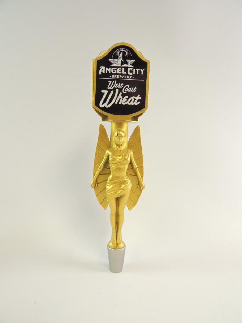 Angel City Brewery West Coast Wheat Advertising Beer: 12"x3"