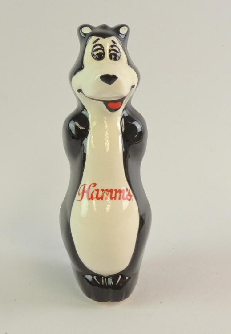 Hamm's Beer Double Sided Ceramic Beer Tapper (1 of 4)