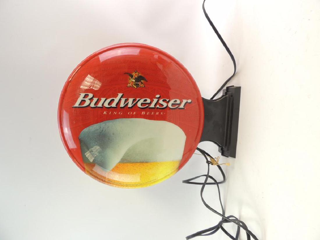 Budweiser Advertising Double Sided Light Up Sign (1 of 1)