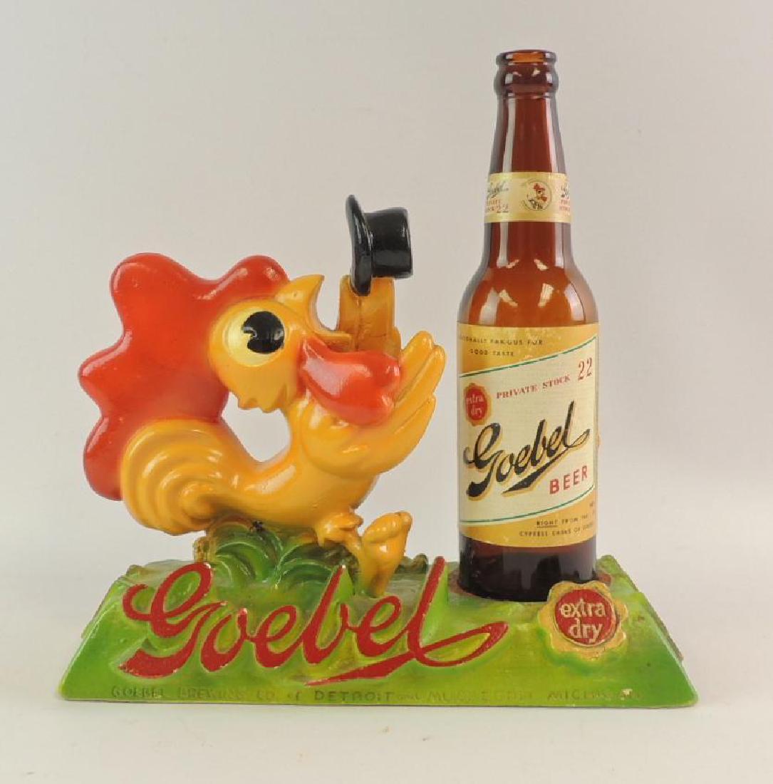 Vintage Goebels Beer Advertising Counter Top Display (1 of 3)
