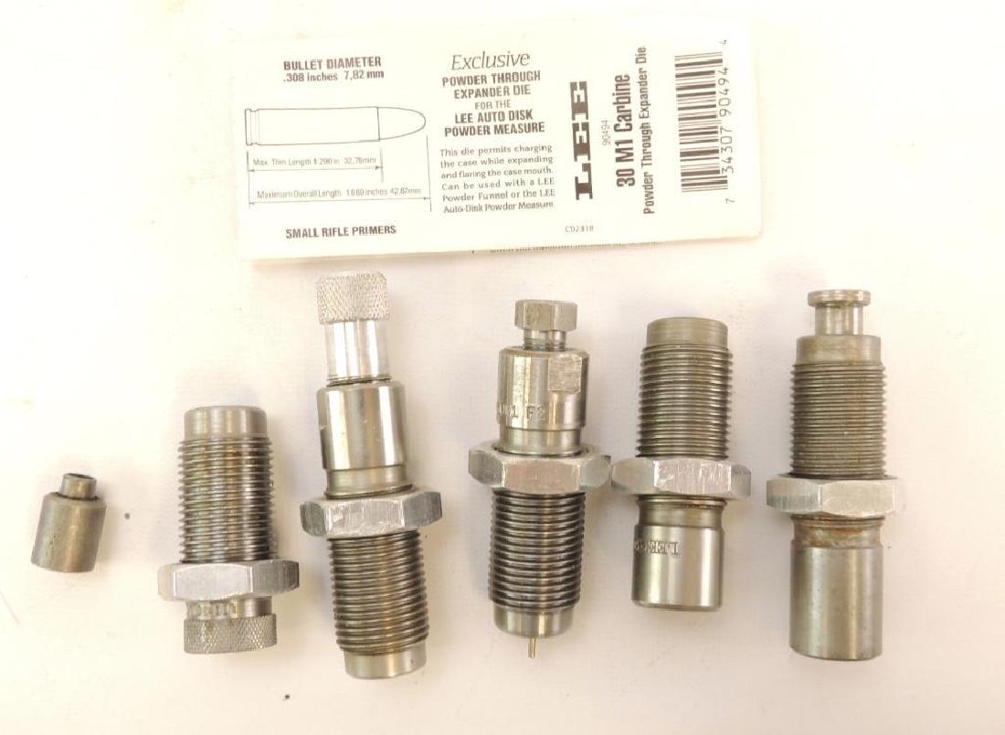 5 Die Lee .30 Carbine Reloading Set: Manuel