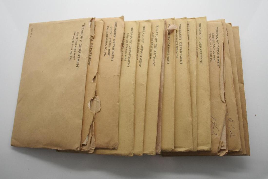 Lot of 15 U.S. Proof Coin Sets : 1957-1962 (1 of 7)