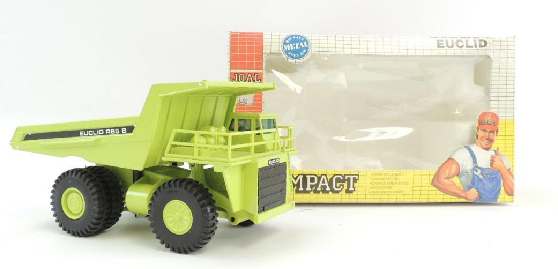 Compact Joal Euclid R85 B Die-Cast Toy Dump Truck with: 1/50 Scale, Excellent Condition, Some Box Damage