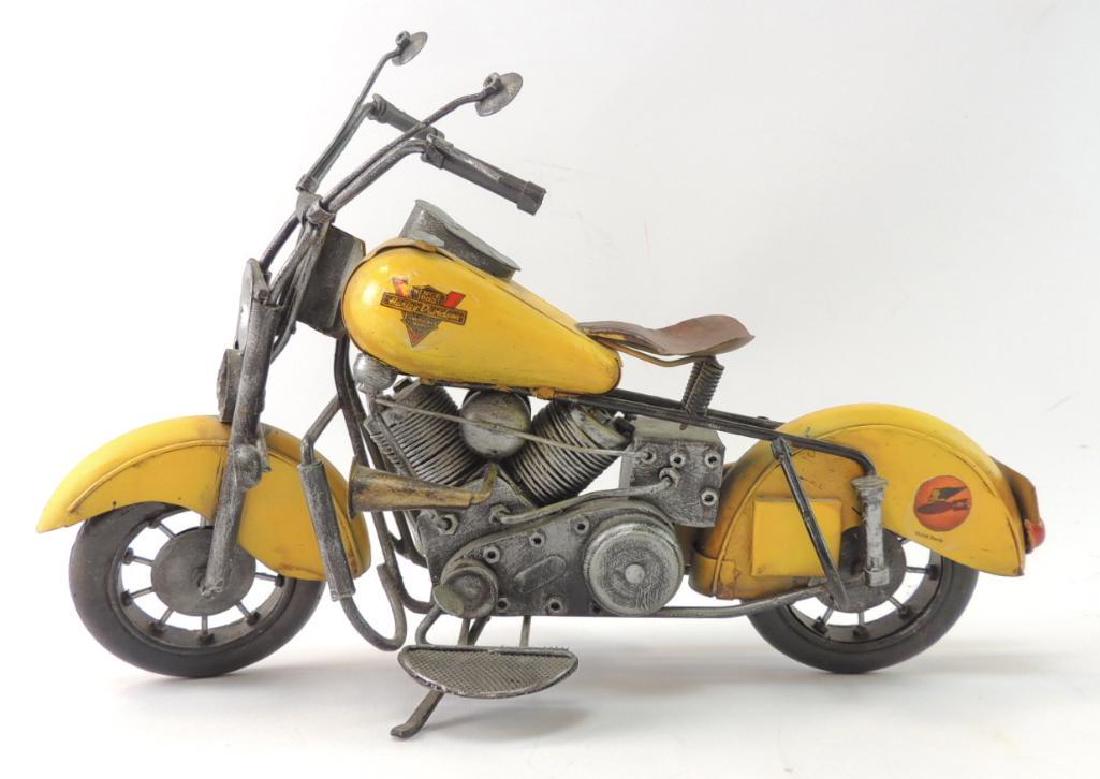 Metal Harley Davidson Toy Metal Motorcycle (1 of 4)