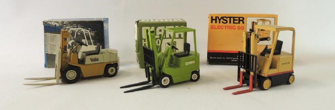Group of 3 Conrad and NZG Die-Cast Toy Fork Lifts with (1 of 4)