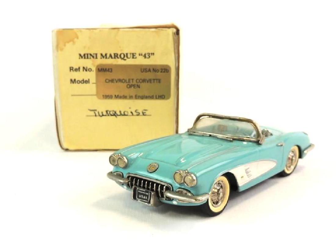 Mini Marque 1959 Chevrolet Corvette Open Die-Cast Car (1 of 5)