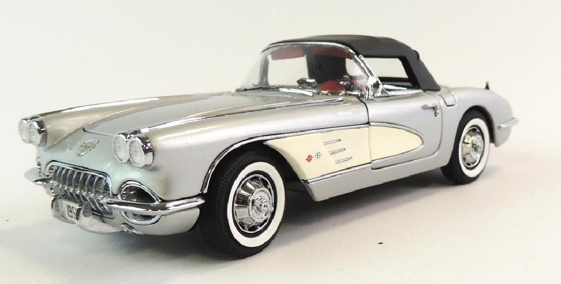 Danbury Mint 1959 Corvette Die-Cast Car: 1/24 Scale, Limited Edition Serial #3155 Spare Tire