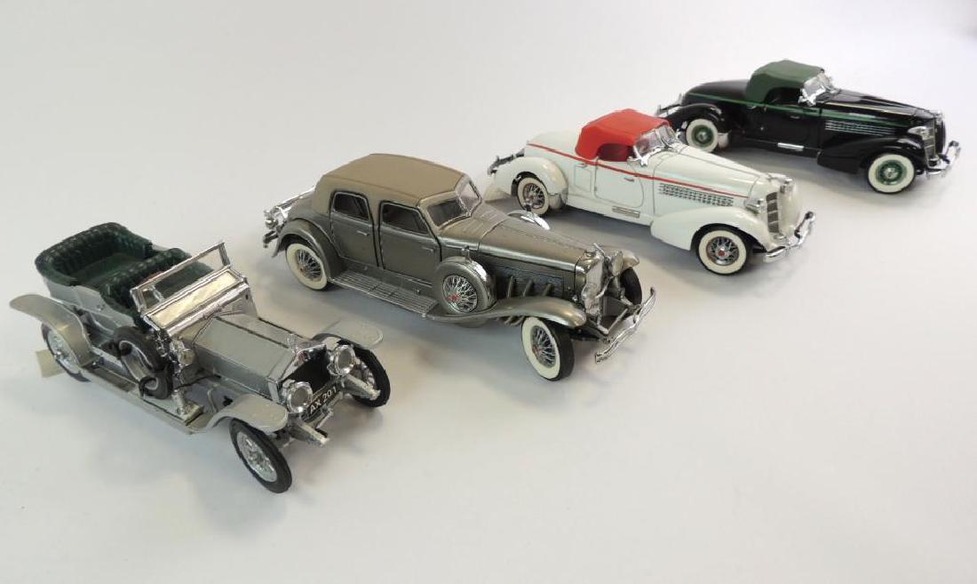 Group Of 4 Franklin Mint Die-Cast CarsÂ  (1 of 10)