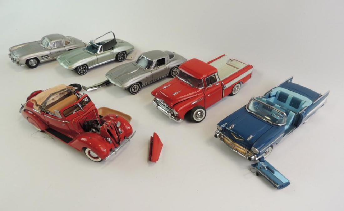 Group Of 5 Franklin Mint 1 Danbury Mint Die-Cast Cars (1 of 5)