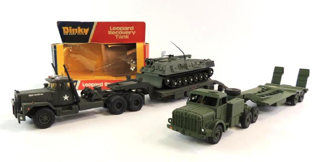 Group of 3 Die-Cast Dinky Toy Military Vehicles (1 of 6)