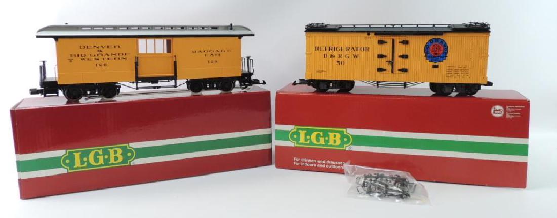 Group Of 2 LGB Trains Denver & Rio Grande Western (1 of 8)