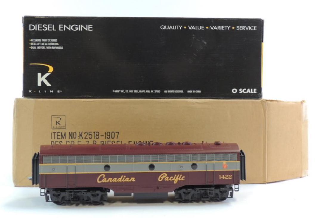 K Line O Scale Canadian Pacific 1422 Diesel Engine with (1 of 3)