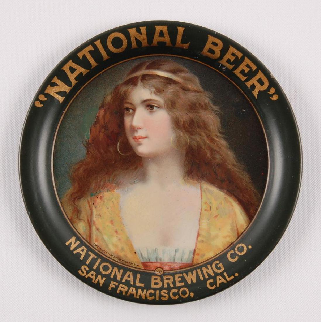 Pre Prohibition "National Beer" Brewing Co San (1 of 3)